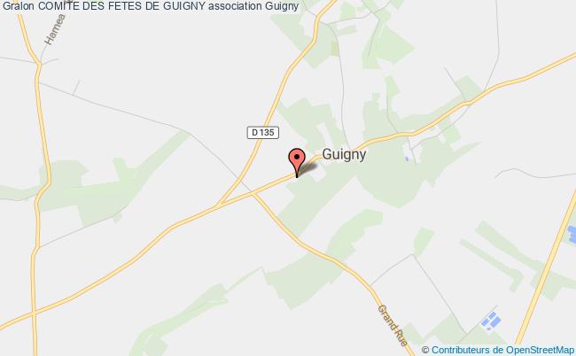plan association Comite Des Fetes De Guigny Guigny