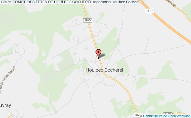 plan association Comite Des Fetes De Houlbec-cocherel Houlbec-Cocherel