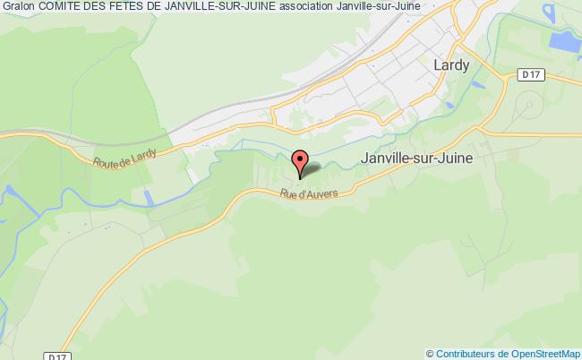 plan association Comite Des Fetes De Janville-sur-juine Janville-sur-Juine