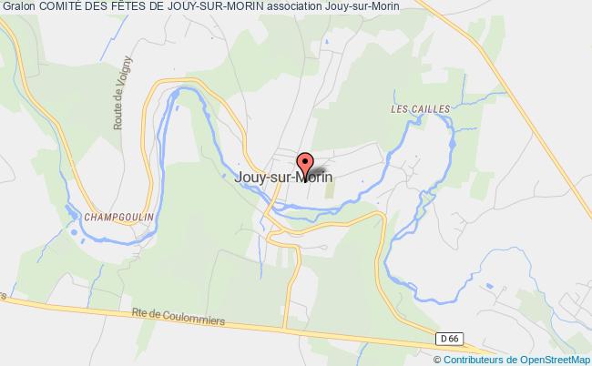 plan association ComitÉ Des FÊtes De Jouy-sur-morin Jouy-sur-Morin