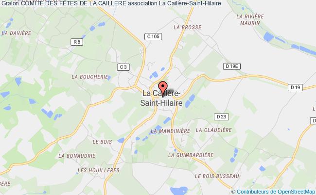 plan association Comite Des FÊtes De La Caillere La    Caillère-Saint-Hilaire