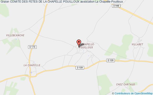 plan association Comite Des Fetes De La Chapelle Pouilloux Chapelle-Pouilloux