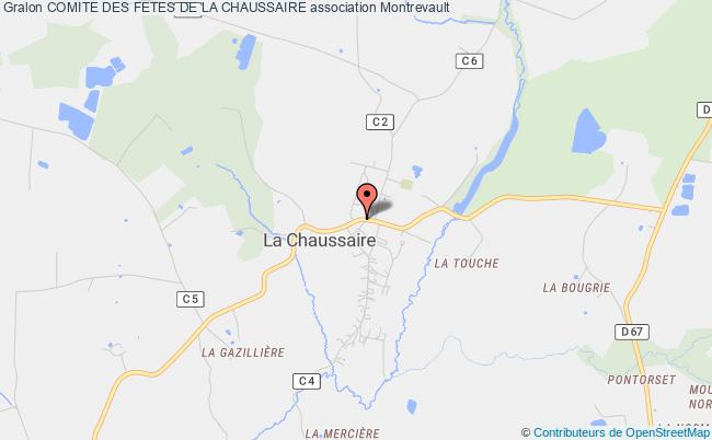 plan association Comite Des Fetes De La Chaussaire Montrevault-sur-Èvre