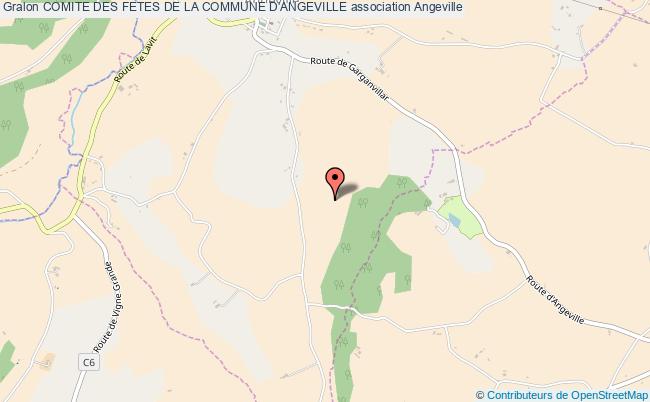 plan association Comite Des Fetes De La Commune D'angeville Angeville