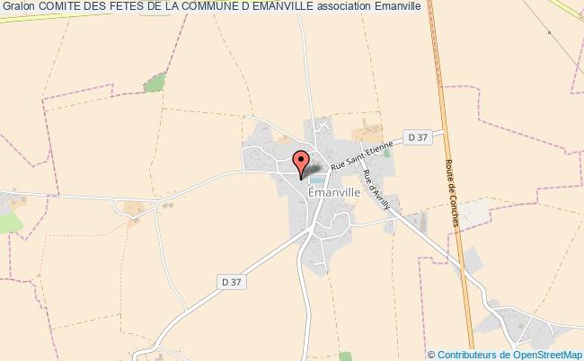 plan association Comite Des Fetes De La Commune D Emanville Émanville