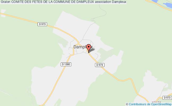 plan association Comite Des Fetes De La Commune De Dampleux Dampleux