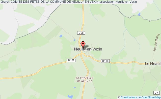 plan association Comite Des Fetes De La Commune De Neuilly En Vexin Neuilly-en-Vexin