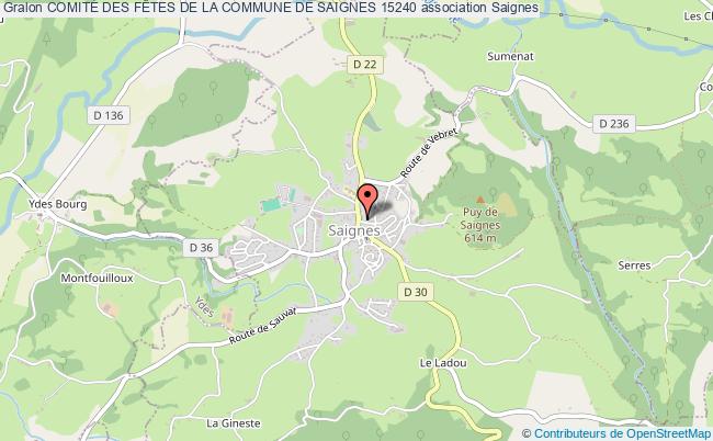 COMITÉ DES FÊTES DE LA COMMUNE DE SAIGNES 15240