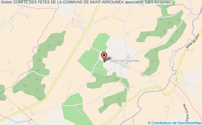 plan association Comite Des Fetes De La Commune De Saint-arroumex Saint-Arroumex