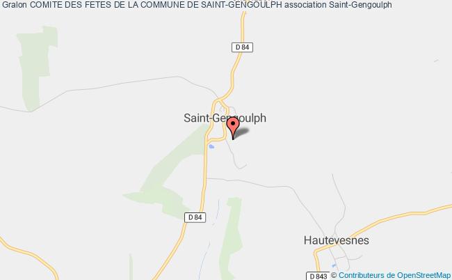 plan association Comite Des Fetes De La Commune De Saint-gengoulph Saint-Gengoulph