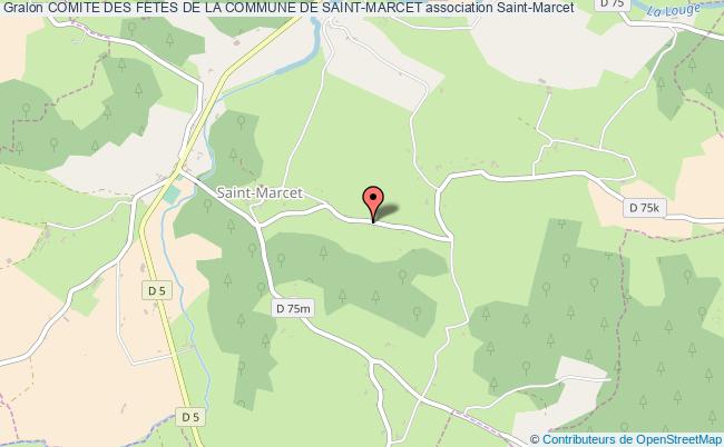 plan association Comite Des Fetes De La Commune De Saint-marcet Saint-Marcet