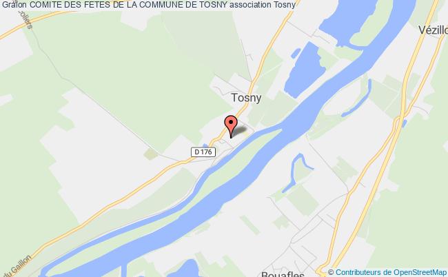 plan association Comite Des Fetes De La Commune De Tosny Tosny