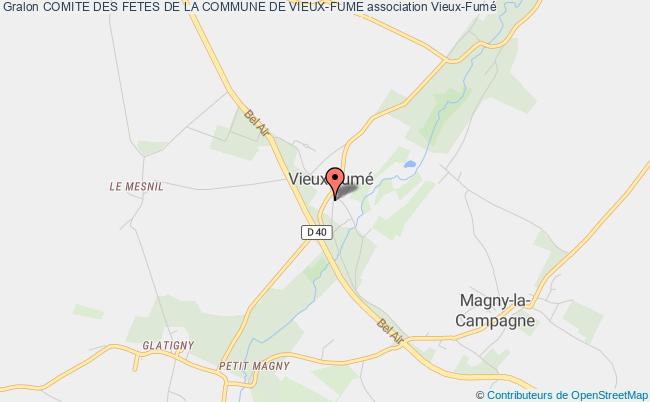 plan association Comite Des Fetes De La Commune De Vieux-fume Vieux-Fumé
