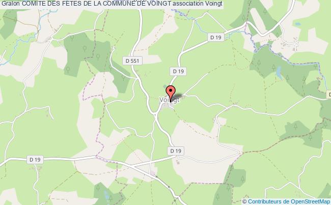 COMITE DES FETES DE LA COMMUNE DE VOINGT