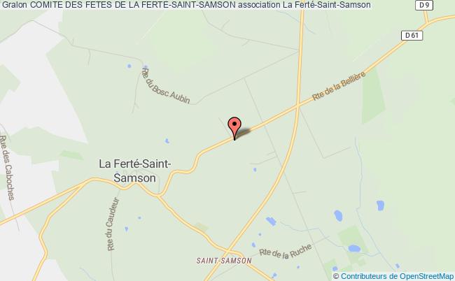plan association Comite Des Fetes De La Ferte-saint-samson La    Ferté-Saint-Samson