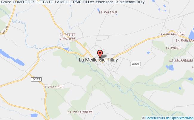plan association Comite Des Fetes De La Meilleraie-tillay La    Meilleraie-Tillay