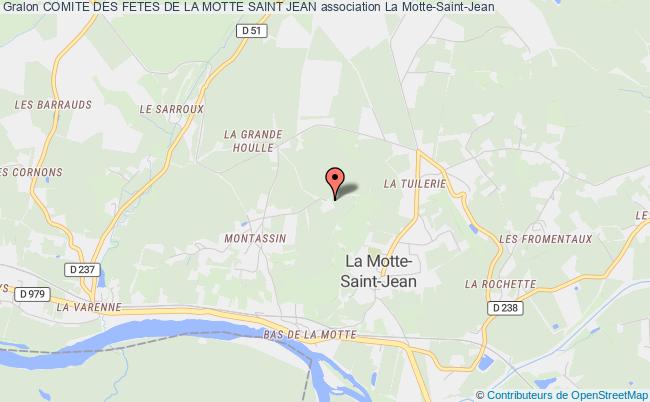 plan association Comite Des Fetes De La Motte Saint Jean (pa) La    Motte-Saint-Jean