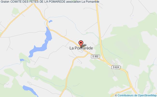 plan association Comite Des Fetes De La Pomarede La    Pomarède