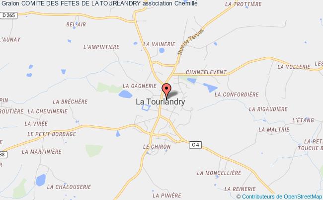 plan association Comite Des Fetes De La Tourlandry Chemillé-en-Anjou