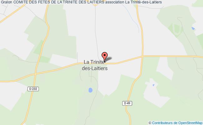 plan association Comite Des Fetes De La Trinite Des Laitiers La Trinité-des-Laitiers