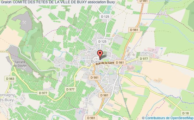 plan association Comite Des Fetes De La Ville De Buxy Buxy