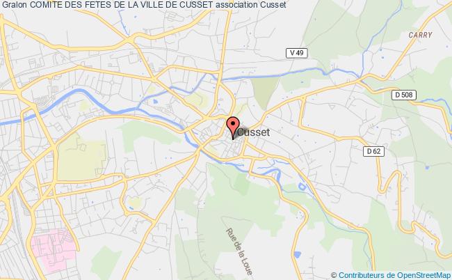 COMITE DES FETES DE LA VILLE DE CUSSET