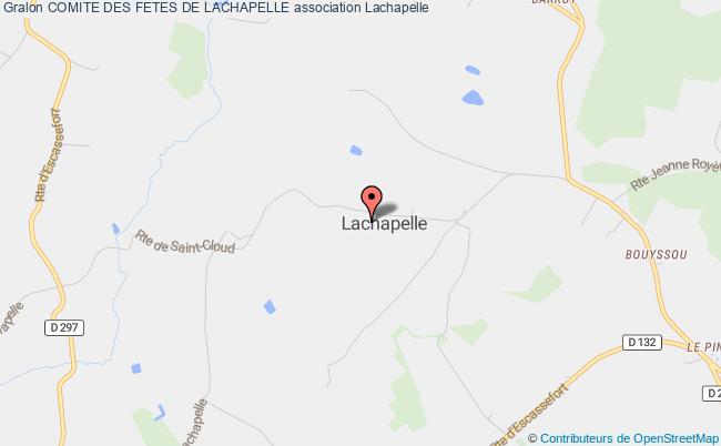plan association Comite Des Fetes De Lachapelle Lachapelle