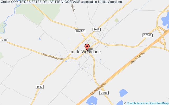 plan association Comite Des FÊtes De Lafitte-vigordane Lafitte-Vigordane