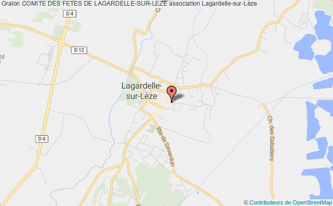 plan association Comite Des Fetes De Lagardelle-sur-leze Lagardelle-sur-Lèze