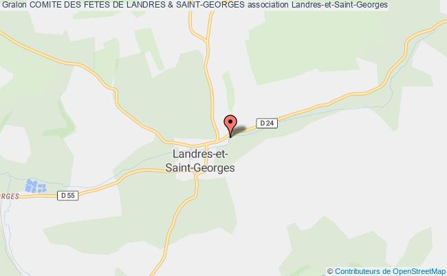 plan association Comite Des Fetes De Landres & Saint-georges Landres-et-Saint-Georges