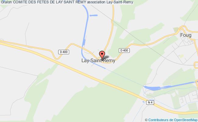 plan association Comite Des Fetes De Lay Saint Remy Lay-Saint-Remy