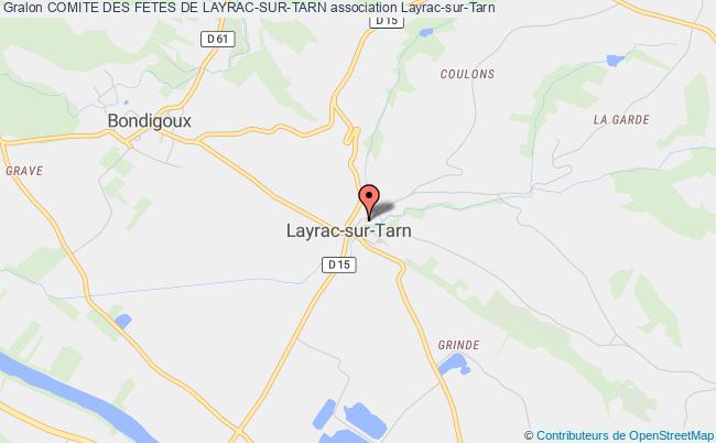 plan association Comite Des Fetes De Layrac-sur-tarn Layrac-sur-Tarn