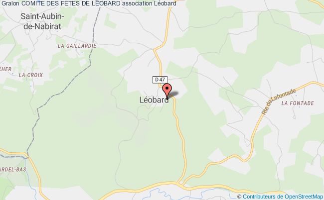 plan association Comite Des Fetes De Leobard Léobard