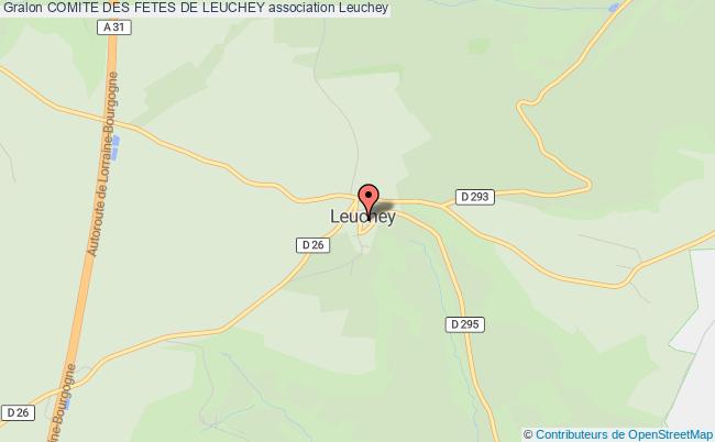 plan association Comite Des Fetes De Leuchey Leuchey