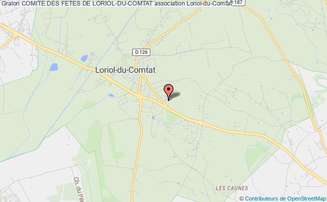 COMITE DES FETES DE LORIOL-DU-COMTAT