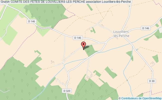 plan association Comite Des Fetes De Louvilliers Les Perche Louvilliers-lès-Perche