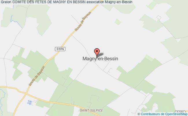 plan association Comite Des Fetes De Magny En Bessin Magny-en-Bessin