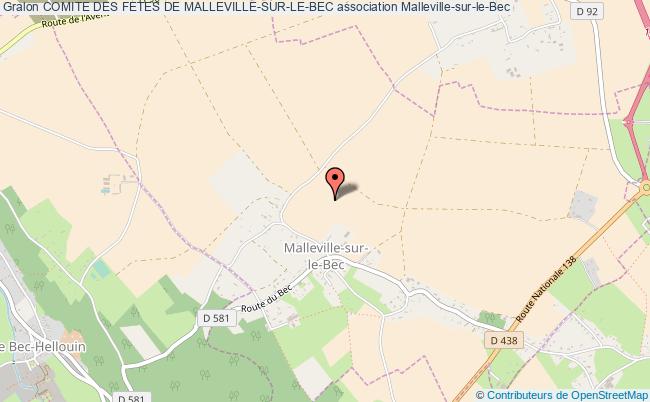 plan association Comite Des Fetes De Malleville-sur-le-bec Malleville-sur-le-Bec