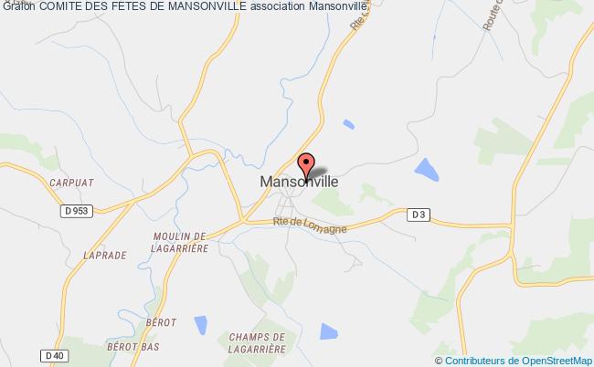 plan association Comite Des Fetes De Mansonville Mansonville