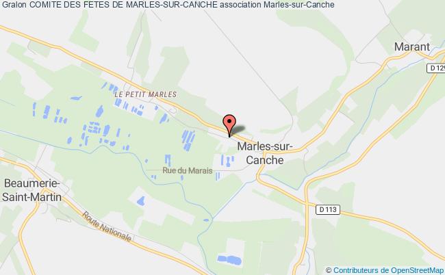 plan association Comite Des Fetes De Marles-sur-canche Marles-sur-Canche