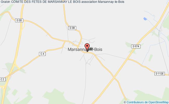 plan association Comite Des Fetes De Marsannay Le Bois Marsannay-le-Bois