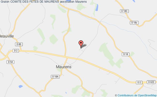 COMITE DES FETES DE MAURENS