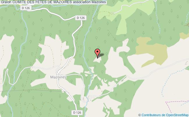 COMITE DES FETES DE MAZOIRES