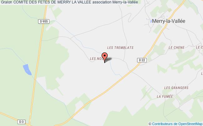 plan association Comite Des Fetes De Merry La Vallee Merry-la-Vallée