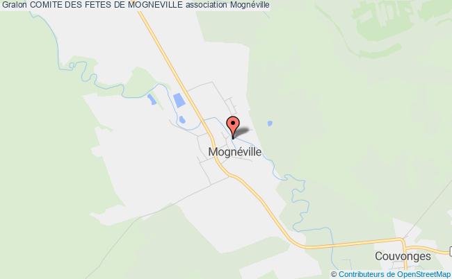 plan association Comite Des Fetes De Mogneville Mognéville