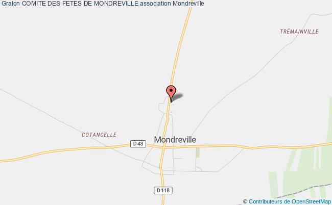 plan association Comite Des Fetes De Mondreville Mondreville