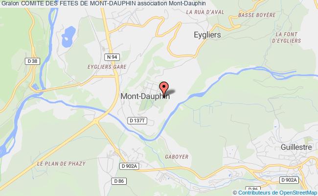 plan association Comite Des Fetes De Mont-dauphin Mont-Dauphin