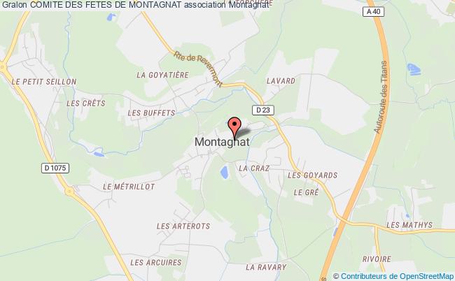 plan association Comite Des Fetes De Montagnat Montagnat