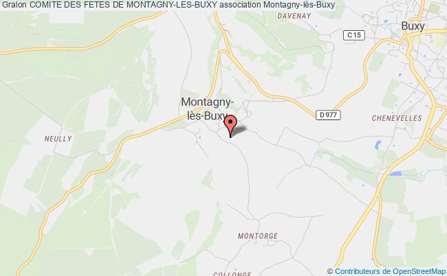 plan association Comite Des Fetes De Montagny-les-buxy Montagny-lès-Buxy