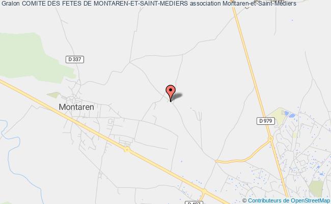 plan association Comite Des Fetes De Montaren-et-saint-mediers Montaren-et-Saint-Médiers